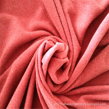 100% Polyester Fleece In One Side Solid Cloth